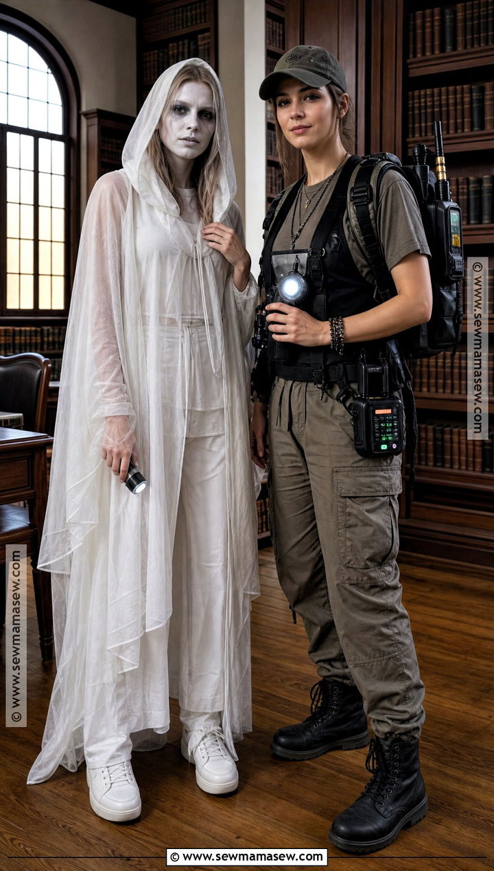 Ghost And Ghost Hunter Costume - 35 best friends halloween costumes