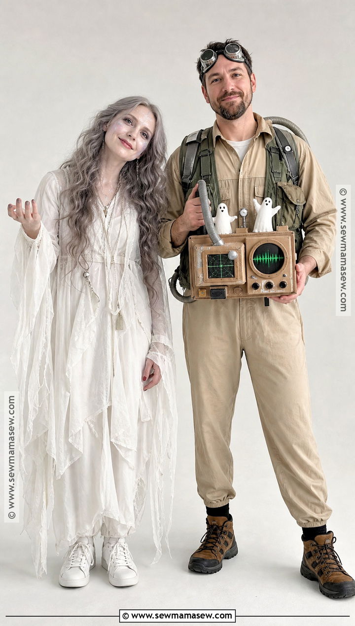 Ghost And Ghost Hunter Couples Costume - 40 creative couples costumes
