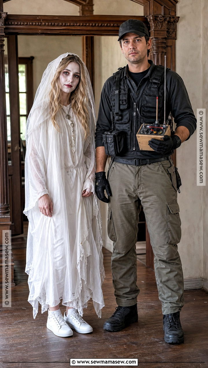 Ghost And Ghost Hunter Duo Costume - 40 halloween costume duo ideas