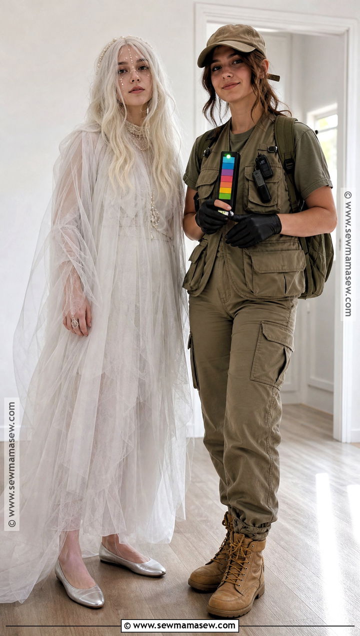 Ghost And Ghost Hunter Friend Costume - 30 friend halloween costumes two