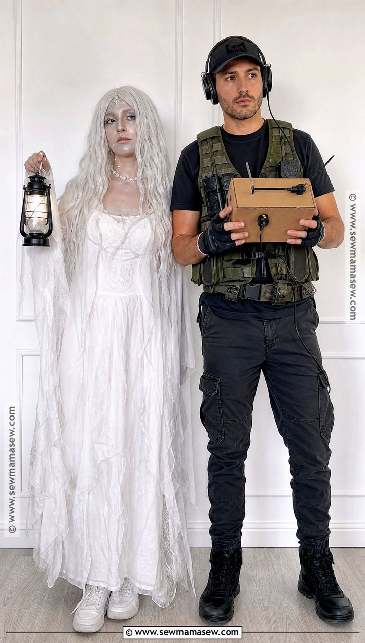 Ghost And Paranormal Investigator Costume - 30 2 ppl halloween costumes
