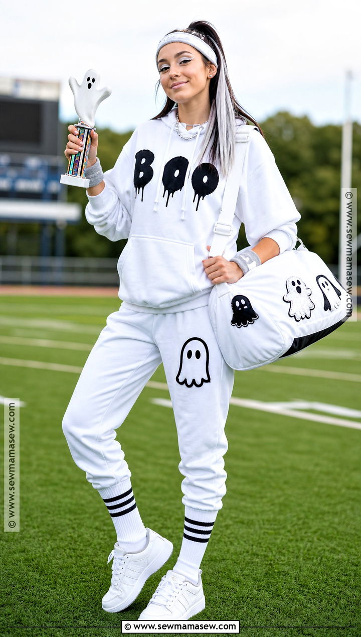 Ghost Athlete Costume - 30 Halloween Costumes Ghost