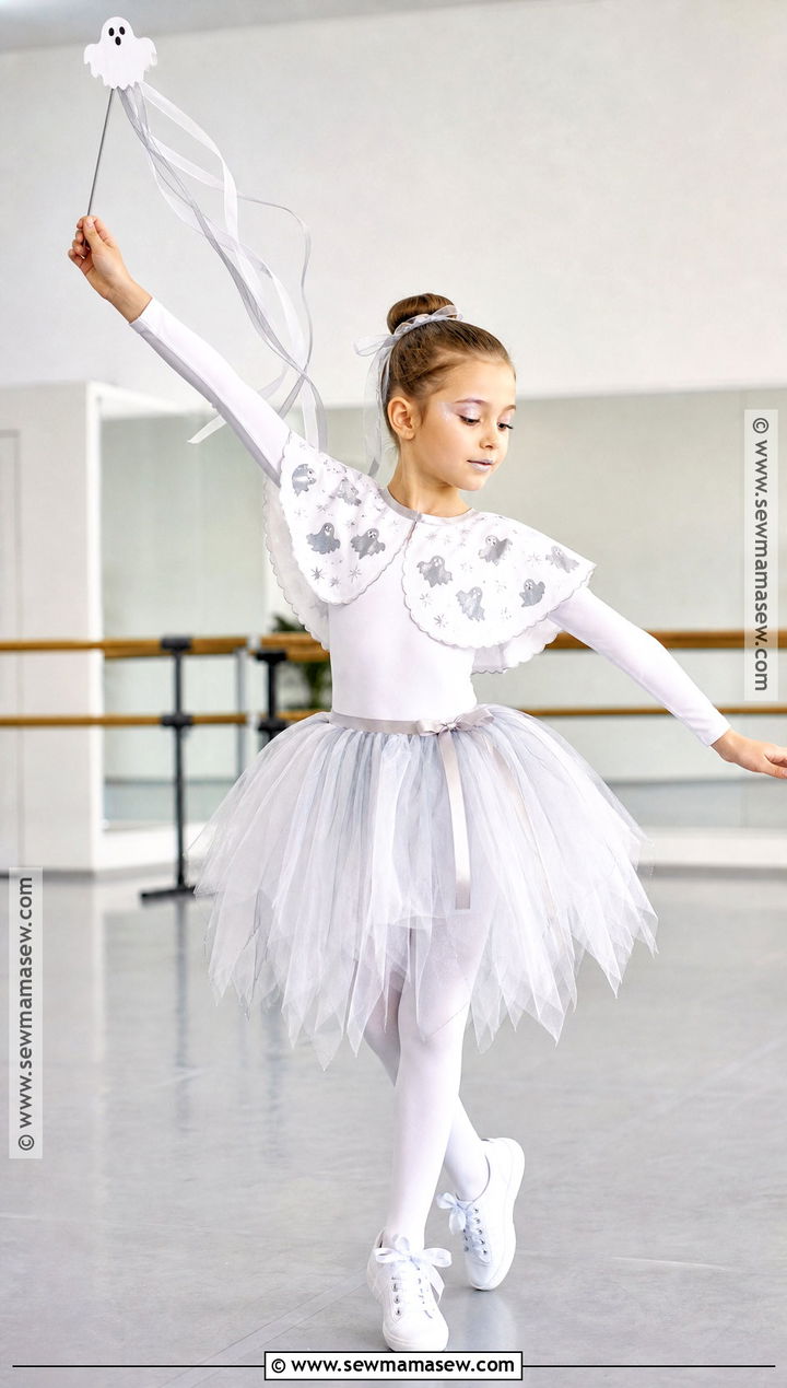 Ghost Ballerina Costume - 35 ghost costume ideas for kids