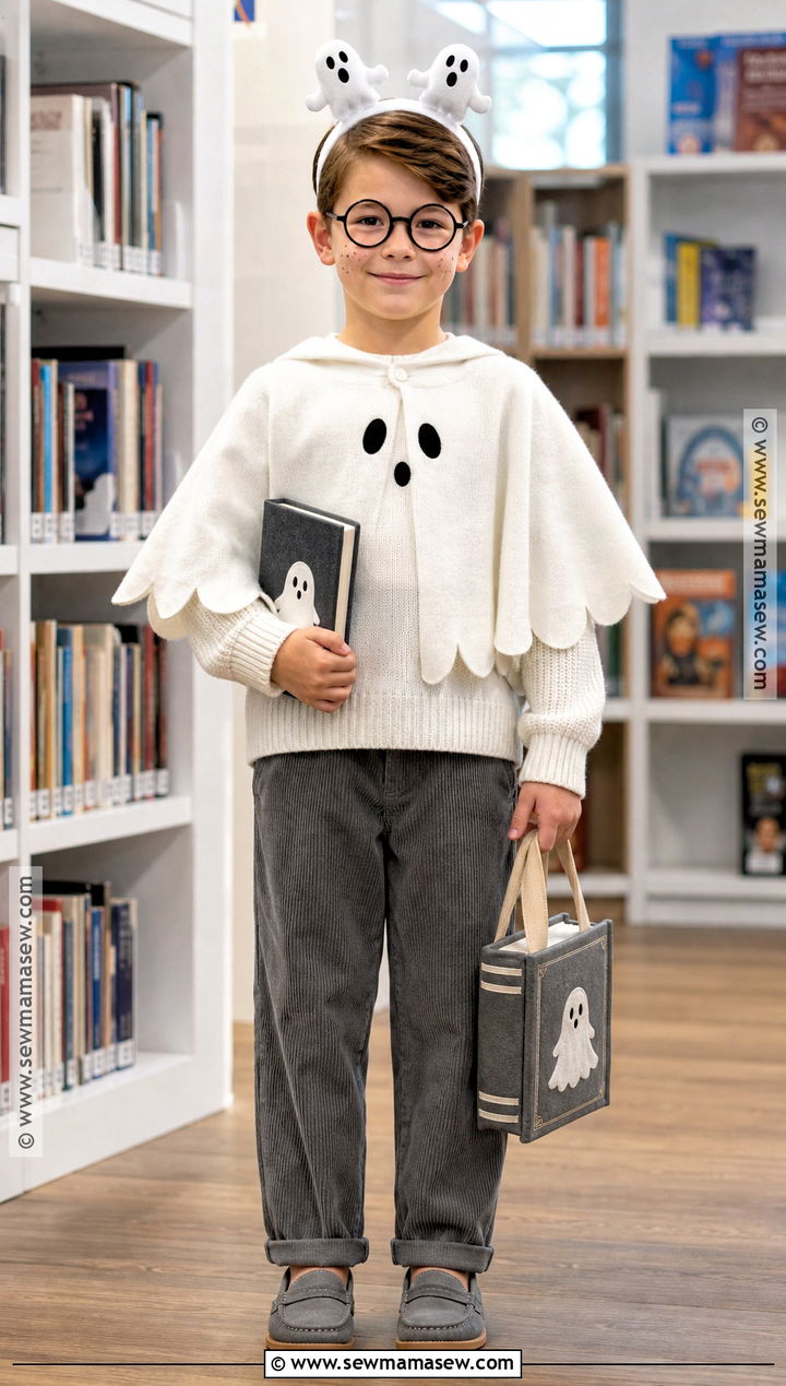 Ghost Bookworm Costume - 35 ghost costume ideas for kids