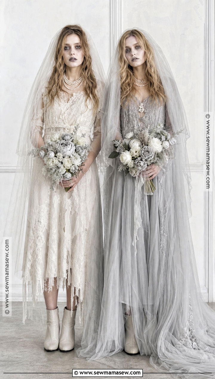 Ghost Bride Duo Costume - 45 halloween costumes women duo