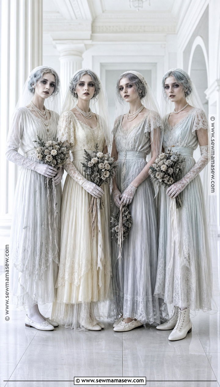 Ghost Bride Group Costume - 30 Halloween Costumes Women Group