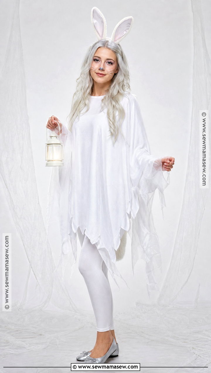 Ghost Bunny Costume - 35 halloween costumes bunny