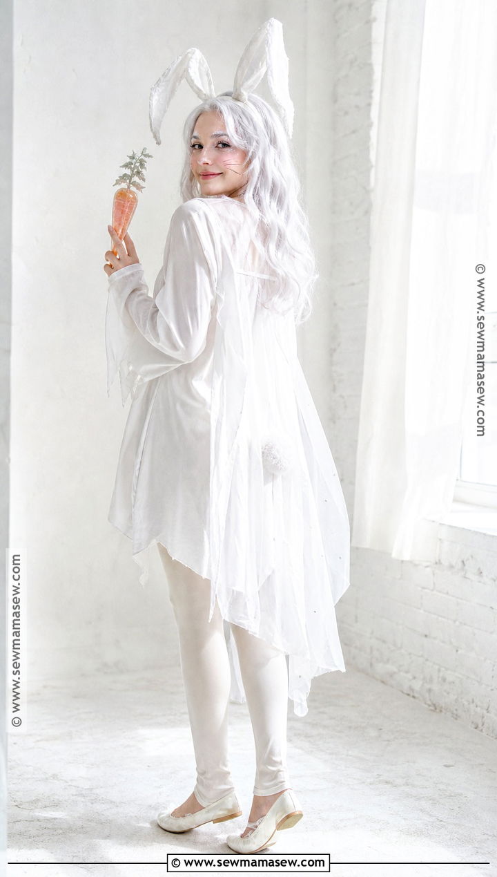 Ghost Bunny Costume - 45 bunny halloween costume ideas