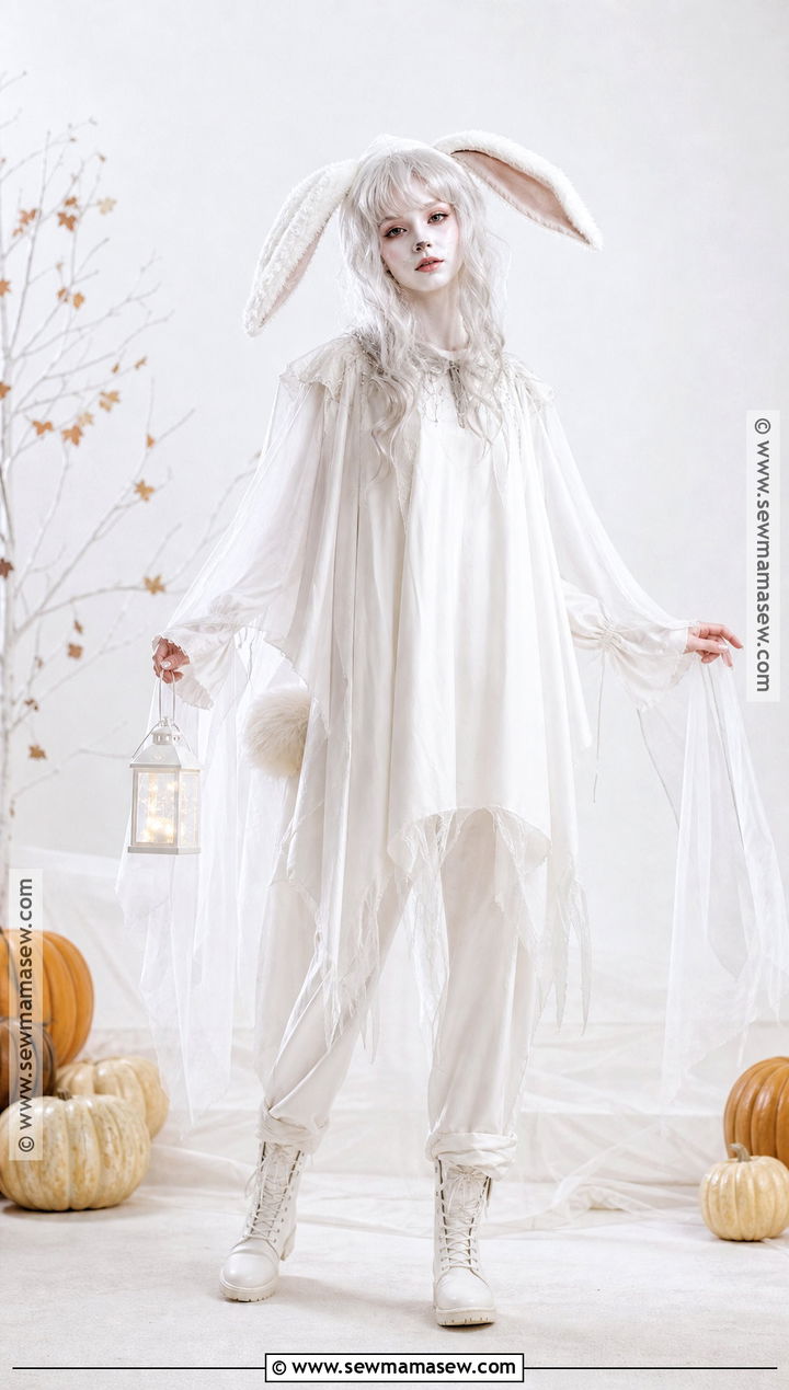 Ghost Bunny Costume - 50 bunny costume ideas