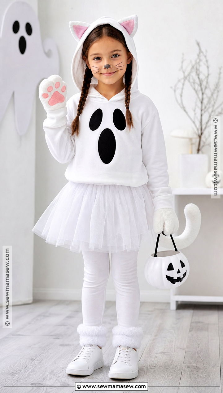 Ghost Cat Costume - 35 ghost costume ideas for kids