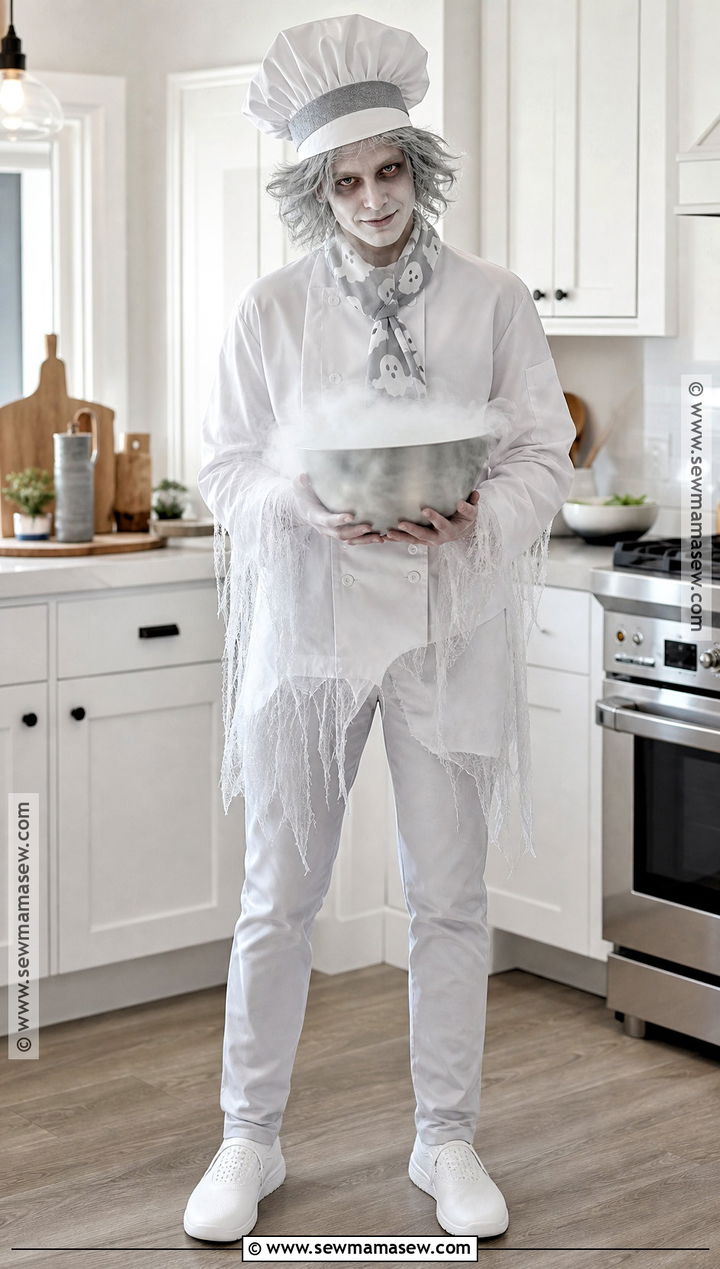 Ghost Chef Costume - 30 Halloween Costumes Ghost