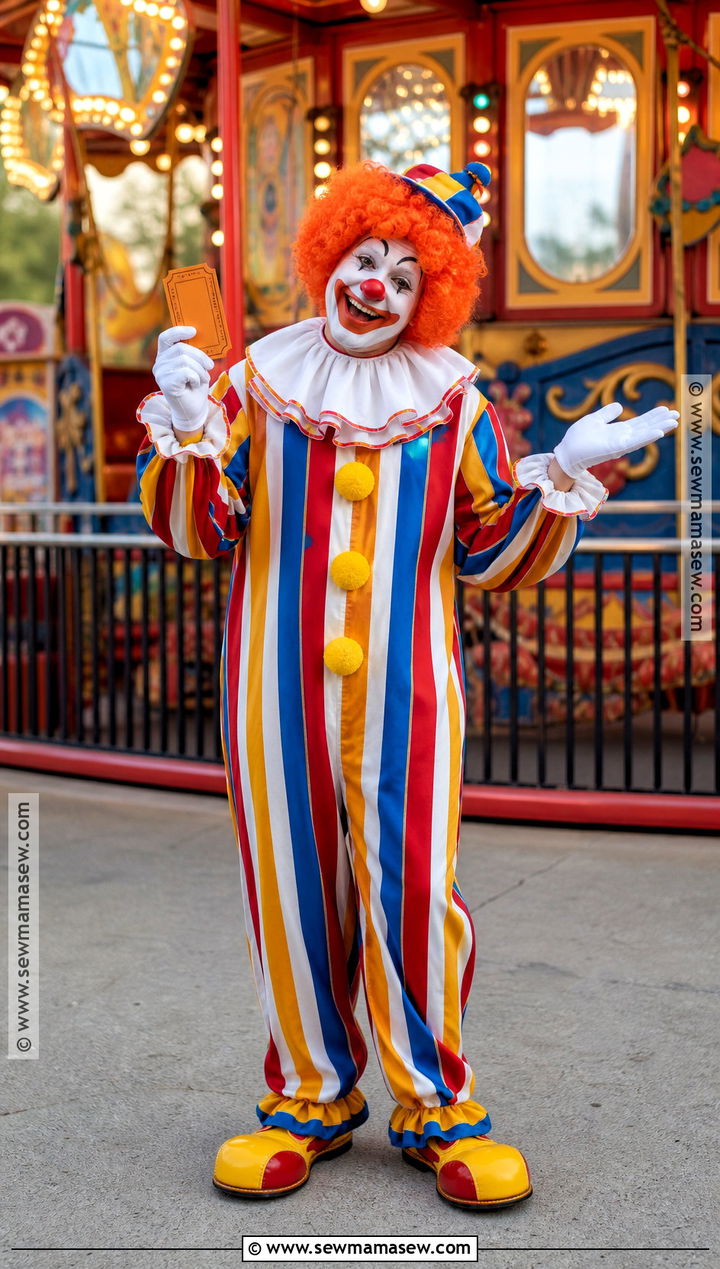 Ghost Clown Costume - 40 scooby doo halloween costumes