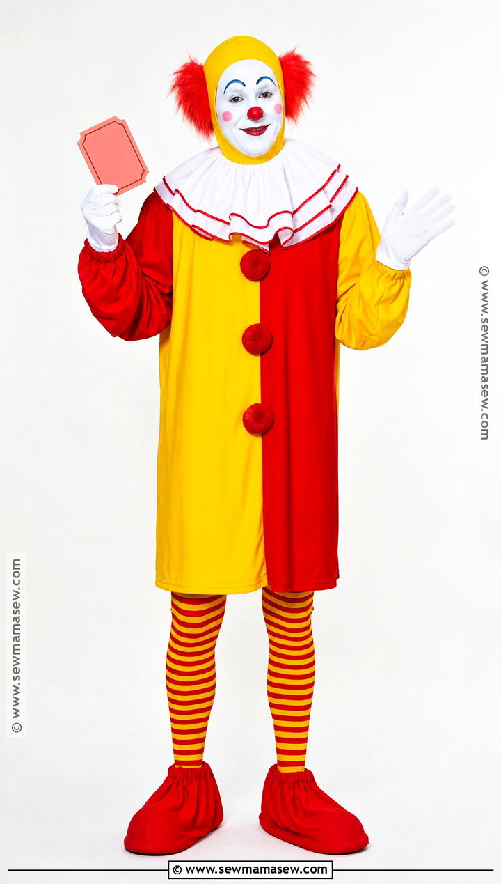 Ghost Clown Costume - 50 scooby doo costumes