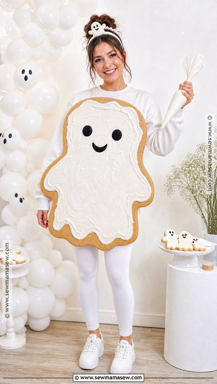 Ghost Cookie Costume - 35 Cookie Costume Ideas