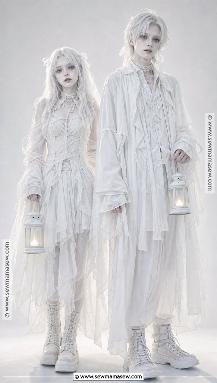 Ghost Couple Costume - 35 matching couple costumes