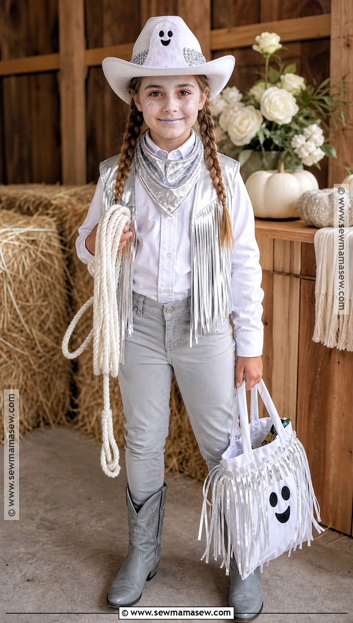 Ghost Cowboy Costume - 35 ghost costume ideas for kids
