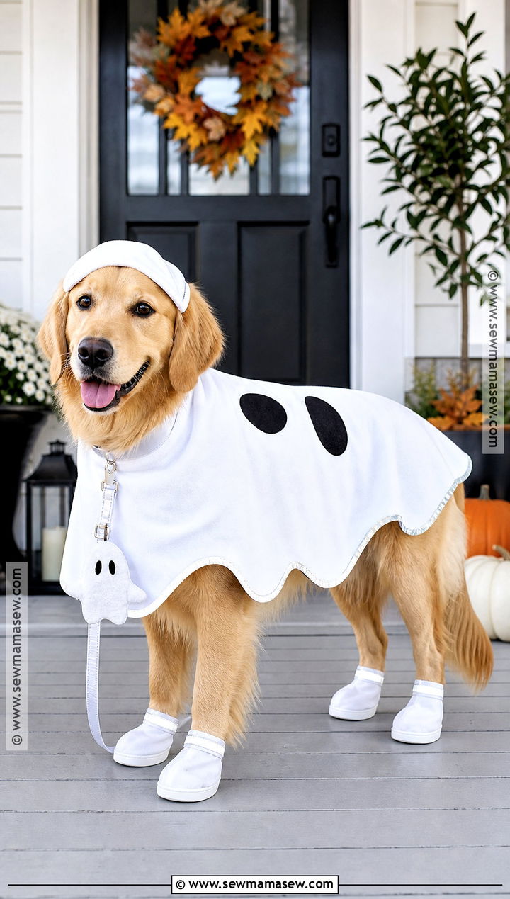 Ghost Dog Costume - 40 dog costumes