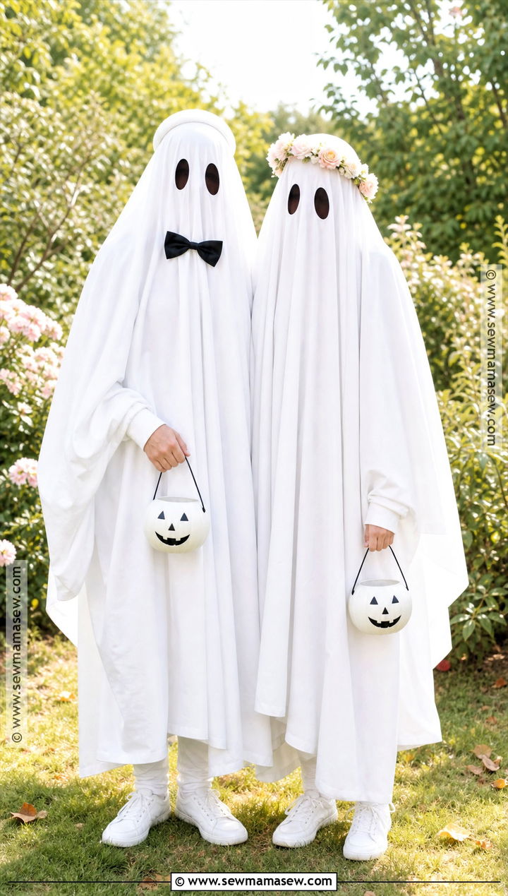 Ghost Duo Costume - 40 costume halloween duo ideas