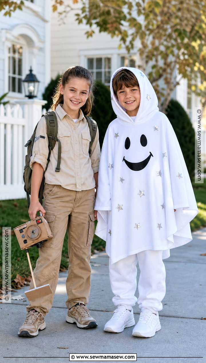 Ghost Hunter And Friendly Ghost Sibling Costume - 30 sibling costumes brother sister