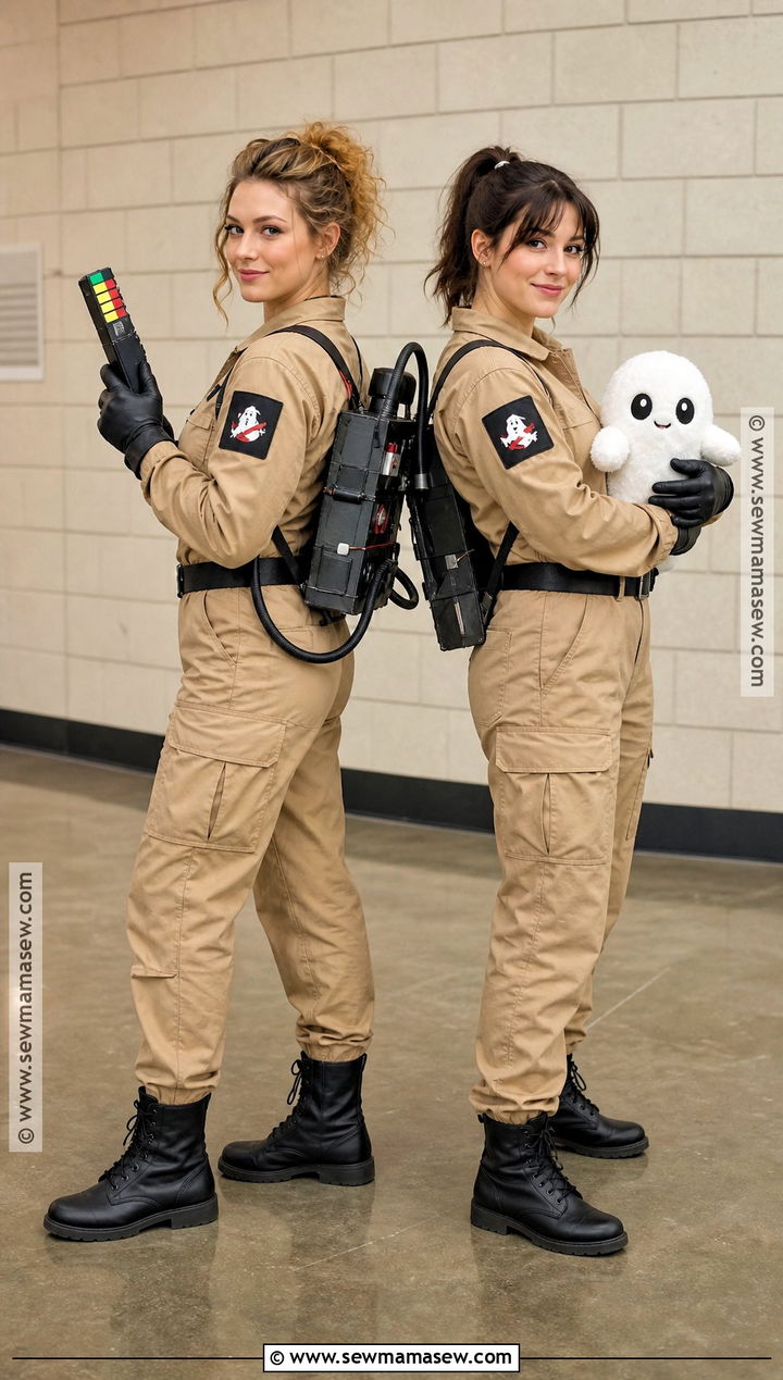 Ghost Hunter Couple Costume - 30 Matching Couple Outfits Halloween