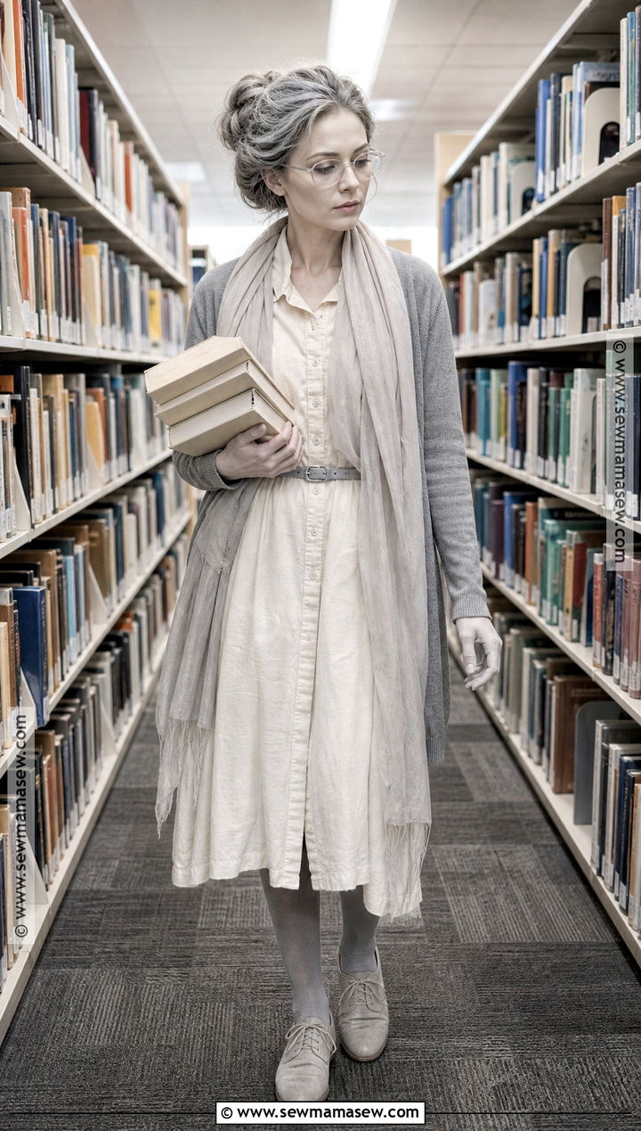 Ghost Librarian Dress Costume - 30 ghost dress ideas
