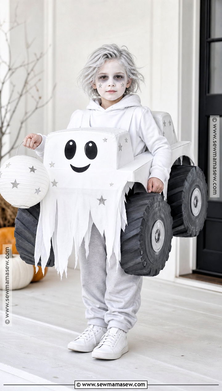 Ghost Monster Truck Costume - 30 monster truck costume ideas
