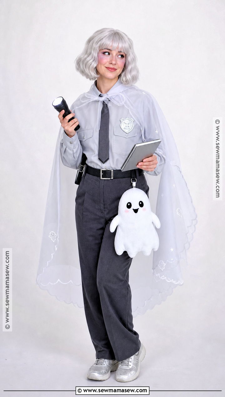 Ghost Patrol Cop Costume - 40 cop halloween costume ideas