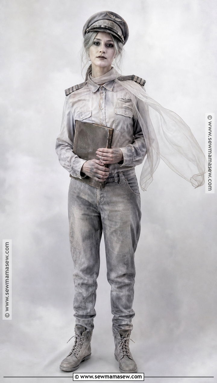 Ghost Pilot Costume - 30 Pilot Costume Ideas for Women