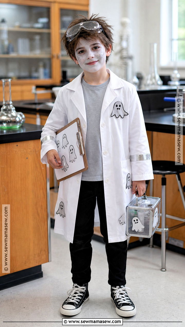 Ghost Scientist Costume - 35 ghost costume ideas for kids