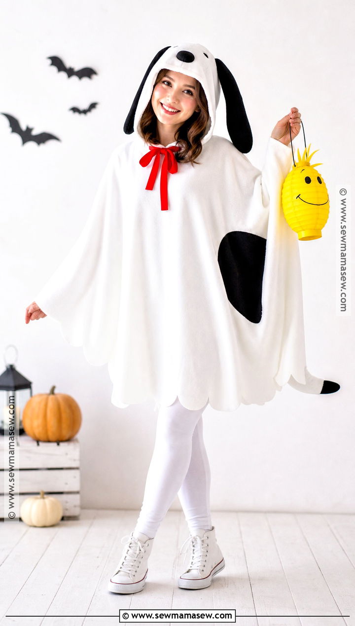 Ghost Snoopy Costume - 30 Snoopy Costume Ideas for Women