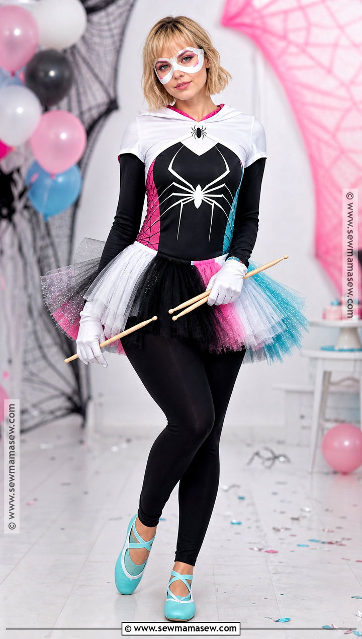 Ghost Spider Tutu Costume - 30 girl spiderman costume ideas