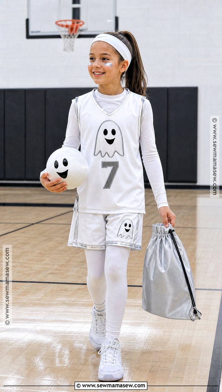 Ghost Sports Player Costume - 35 ghost costume ideas for kids