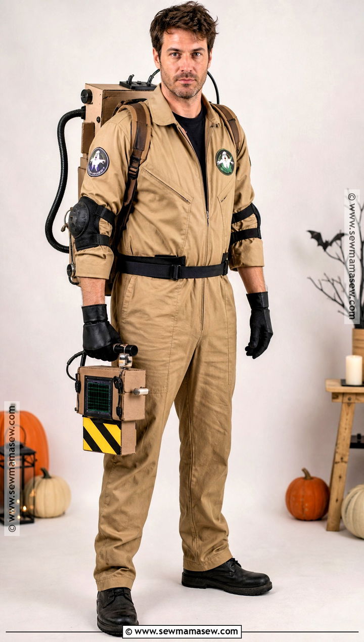 Ghostbuster Costume With Utility Jumpsuit - 50 men halloween costumes