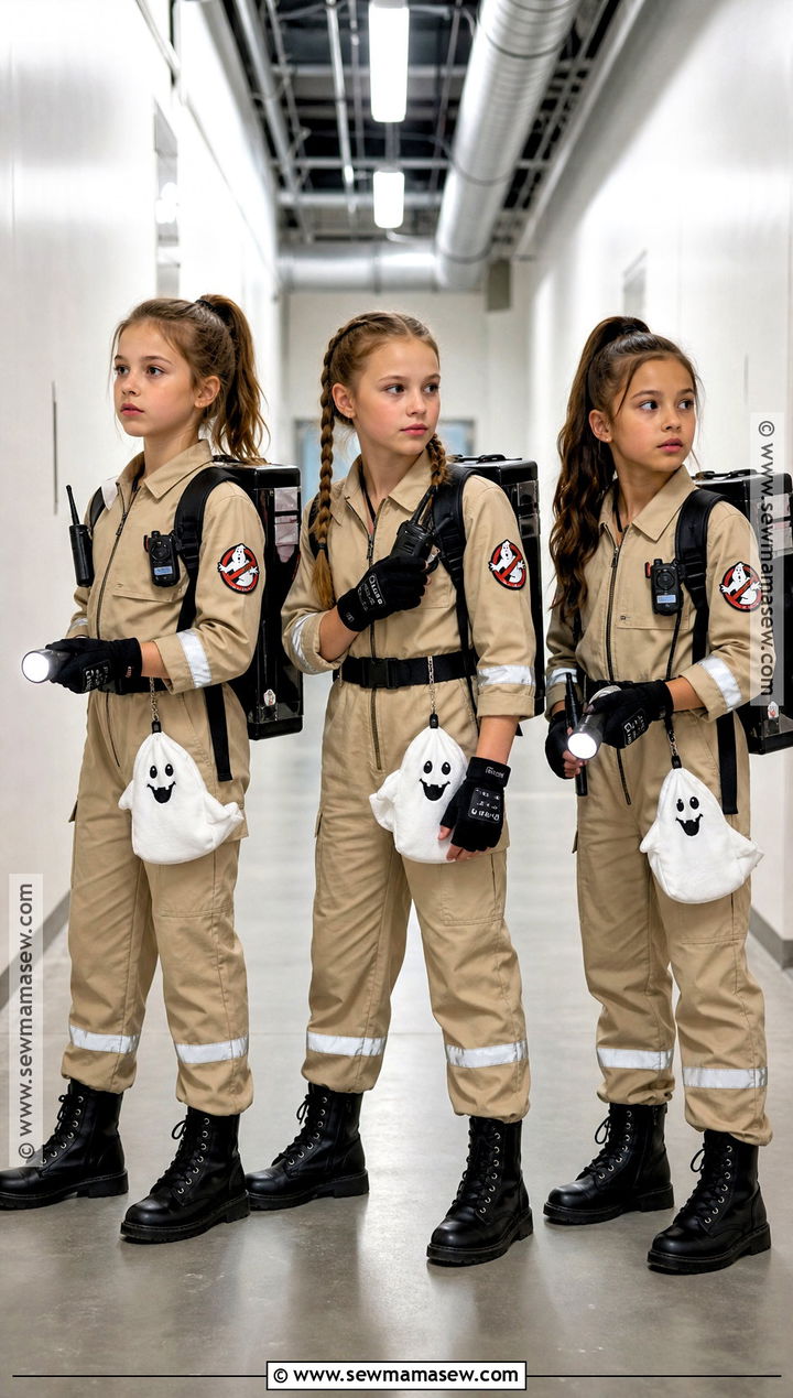 Ghostbusters Costume - 30 3 girls halloween costumes
