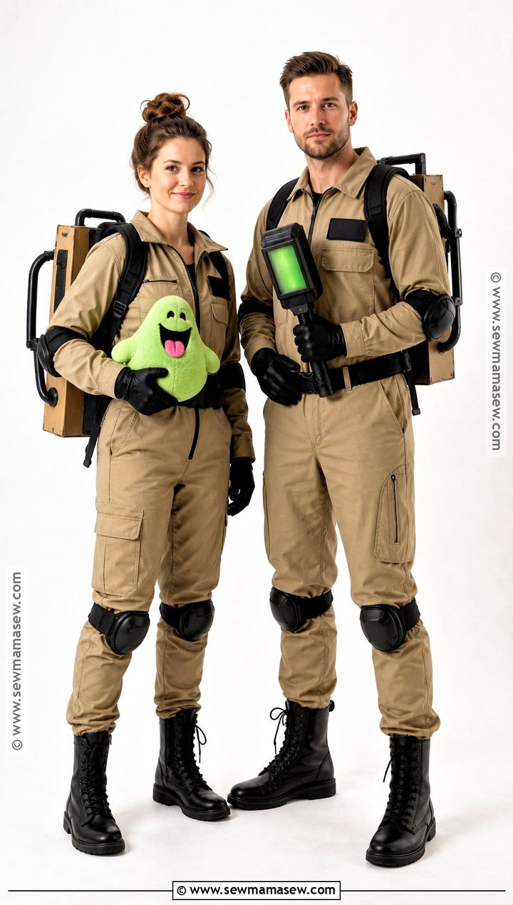 Ghostbusters Couple Costume - 50 couples costume ideas