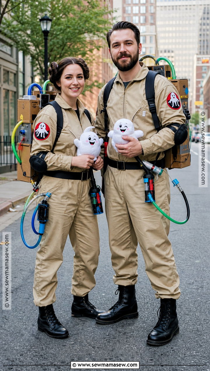 Ghostbusters Duo Matching Costume - 30 Matching Costume Ideas