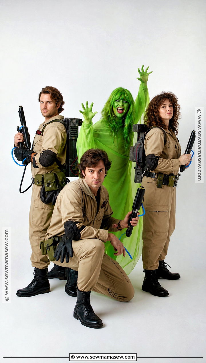 Ghostbusters Group Costume - 30 Group Dress Up Ideas