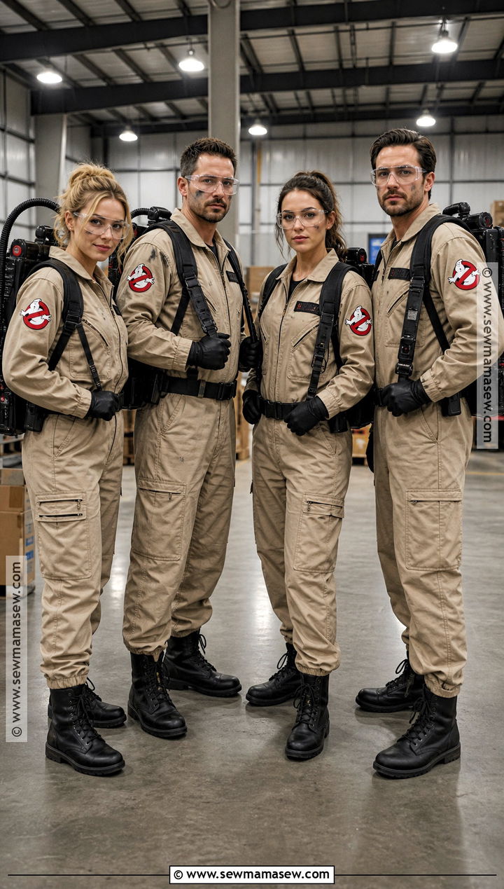 Ghostbusters Group Costume - 35 Group Halloween Costumes For 4