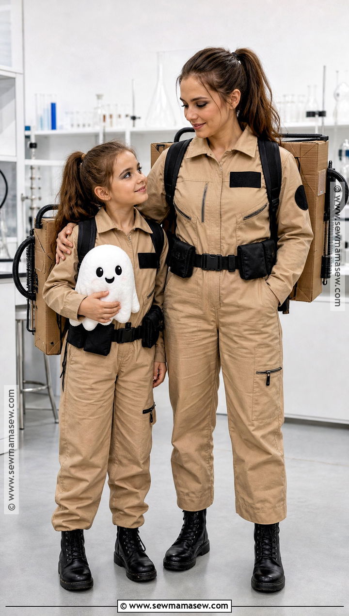 Ghostbusters Mother Daughter Costume - 35 Mother Daughter Halloween Costumes