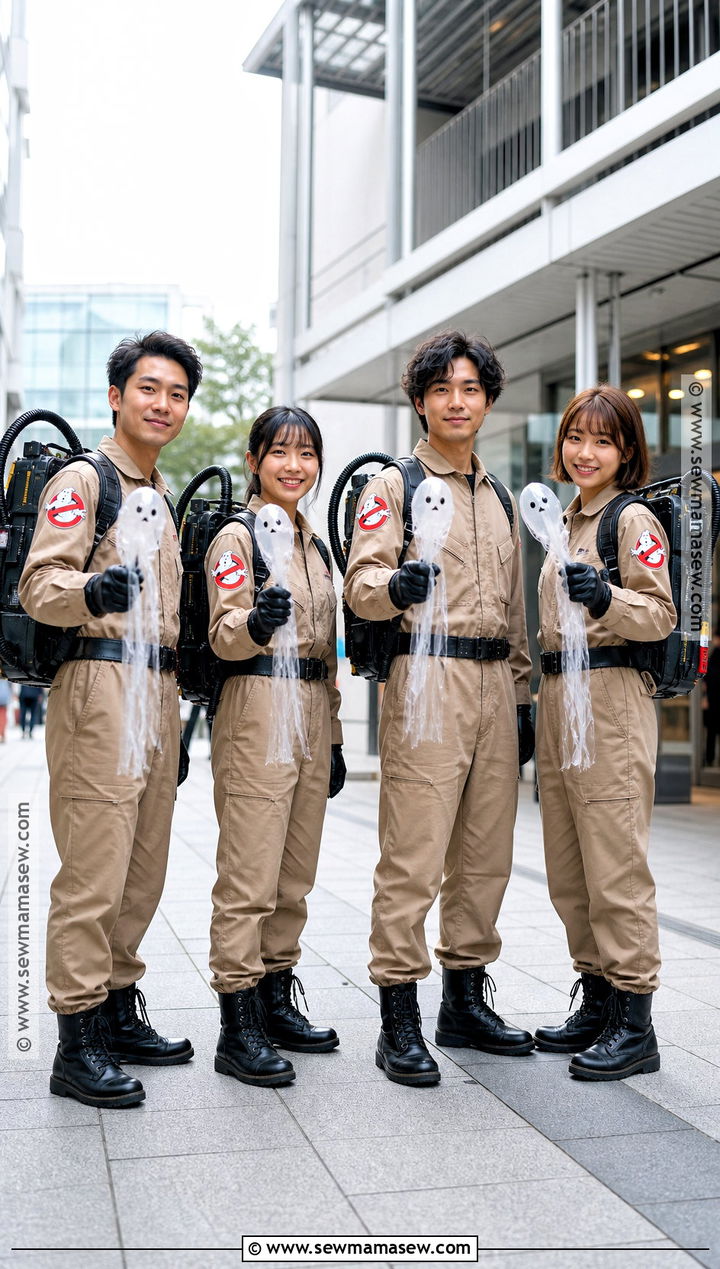 Ghostbusters Team Costume - 30 costume ideas for 4 for friends