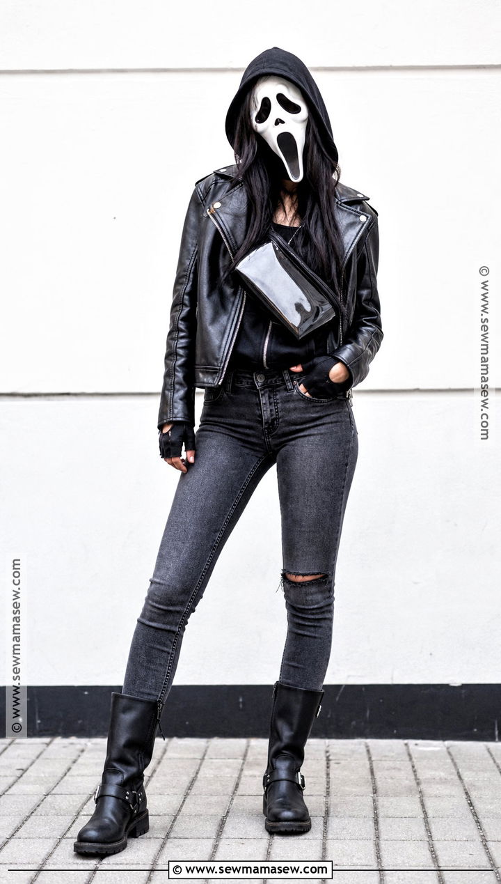 Ghostface Biker Costume - 35 ghostface costume ideas for women