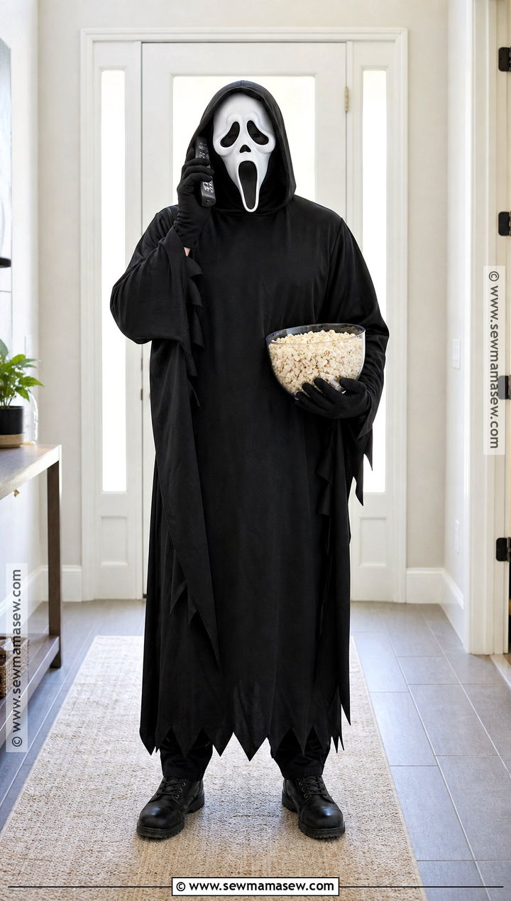 Ghostface Inspired Hooded Costume - 30 horror costumes