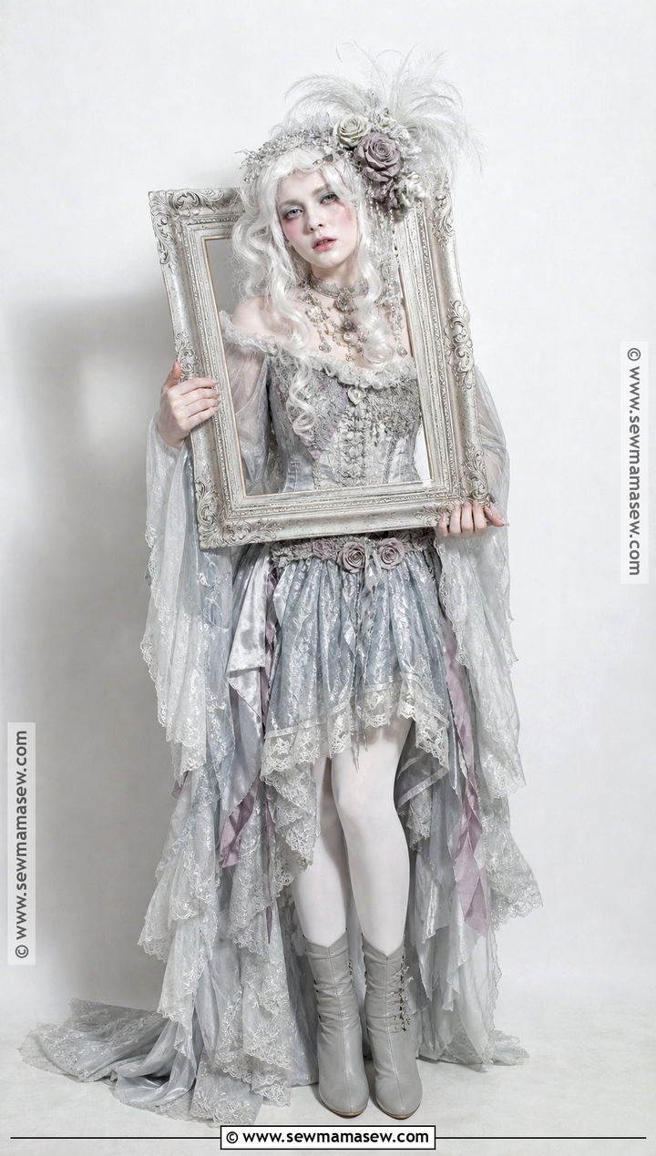 Ghostly Marie Antoinette Costume - 35 marie antoinette costume halloween ideas
