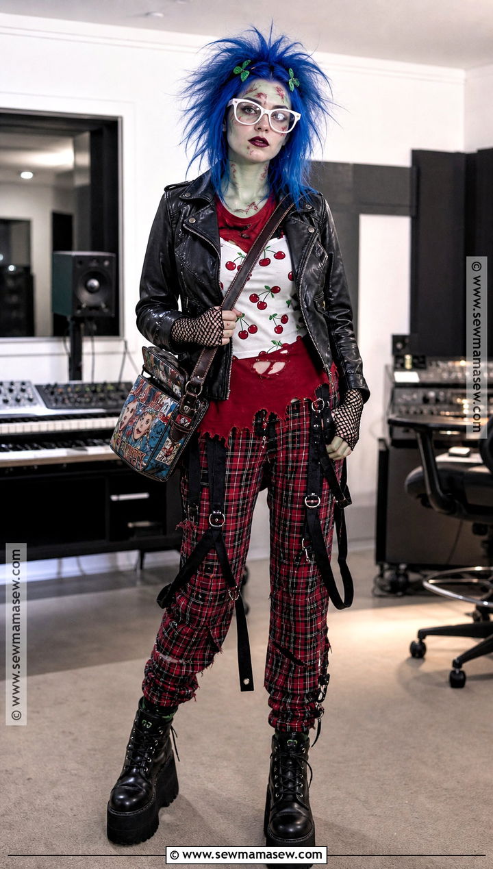 Ghoulia Punk Cosplay - 30 Ghoulia Cosplay Ideas