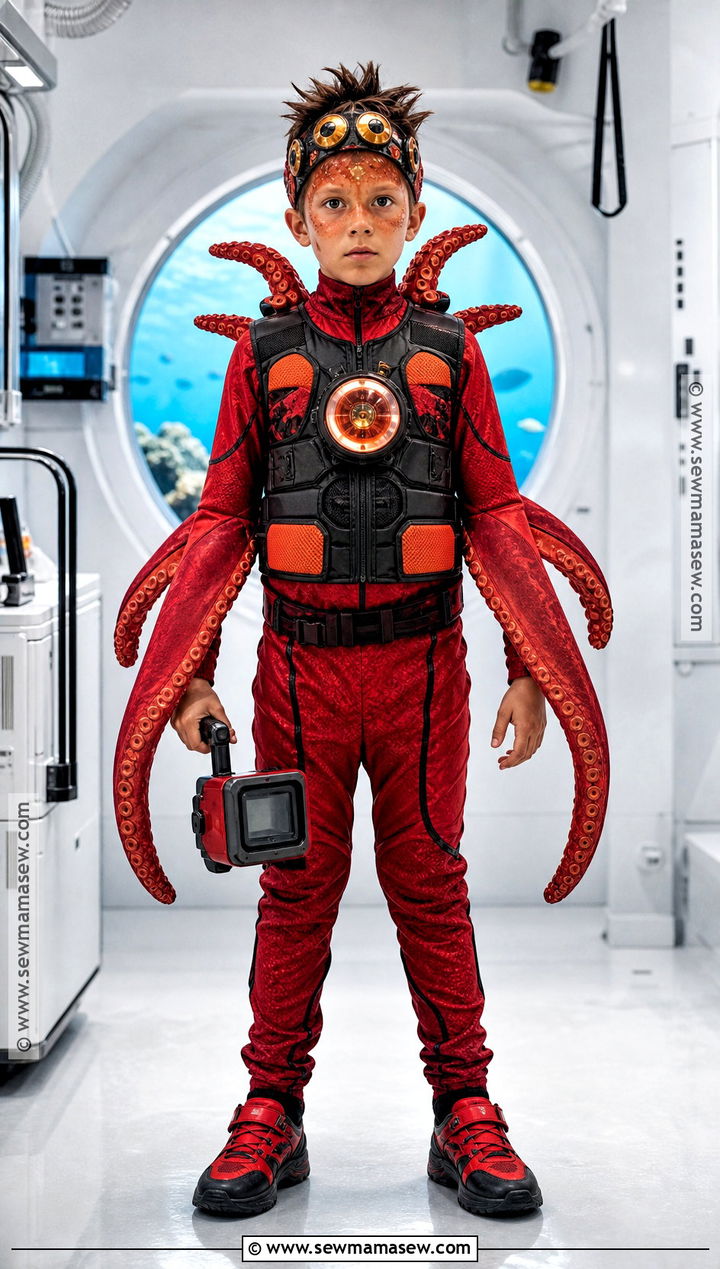 Giant Squid Creature Power Wild Kratts Costume - 40 wild kratts costume ideas