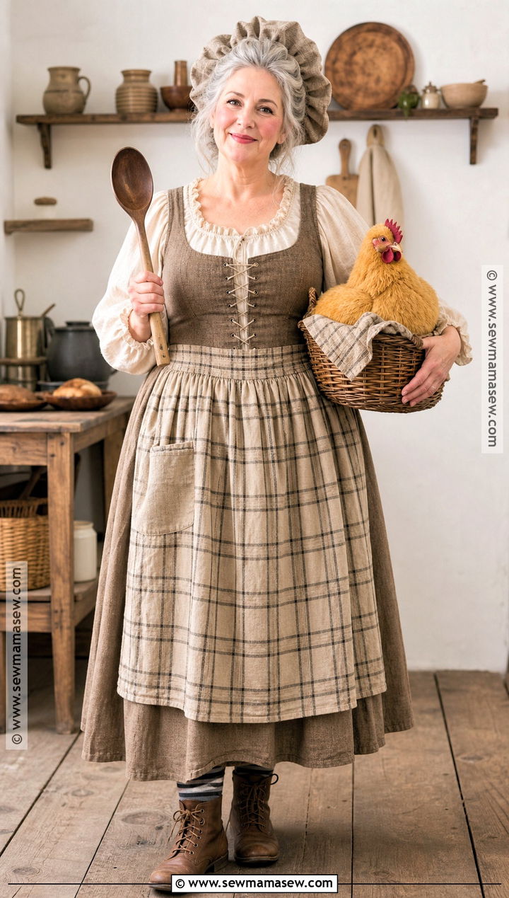 Giants Wife Costume With Apron - 30 jack and the beanstalk costume ideas