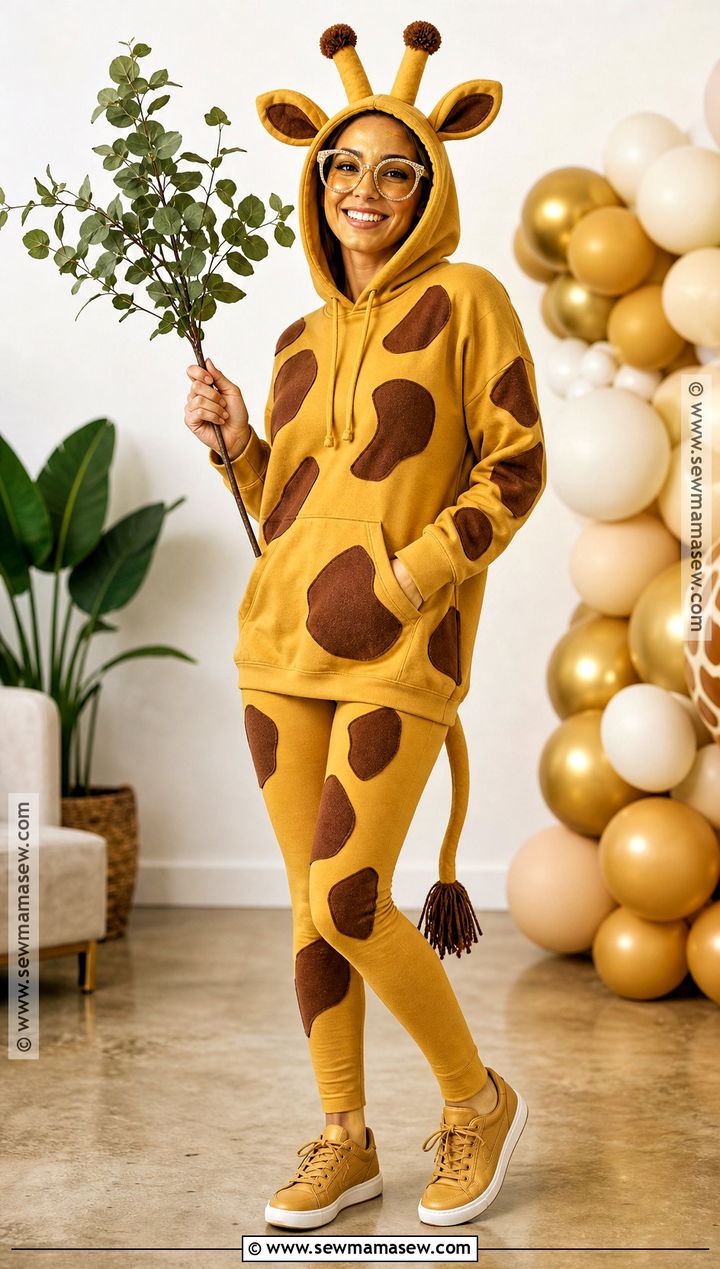 Gilbert Giraffe Beanie Boo Costume - 30 beanie boo costume ideas