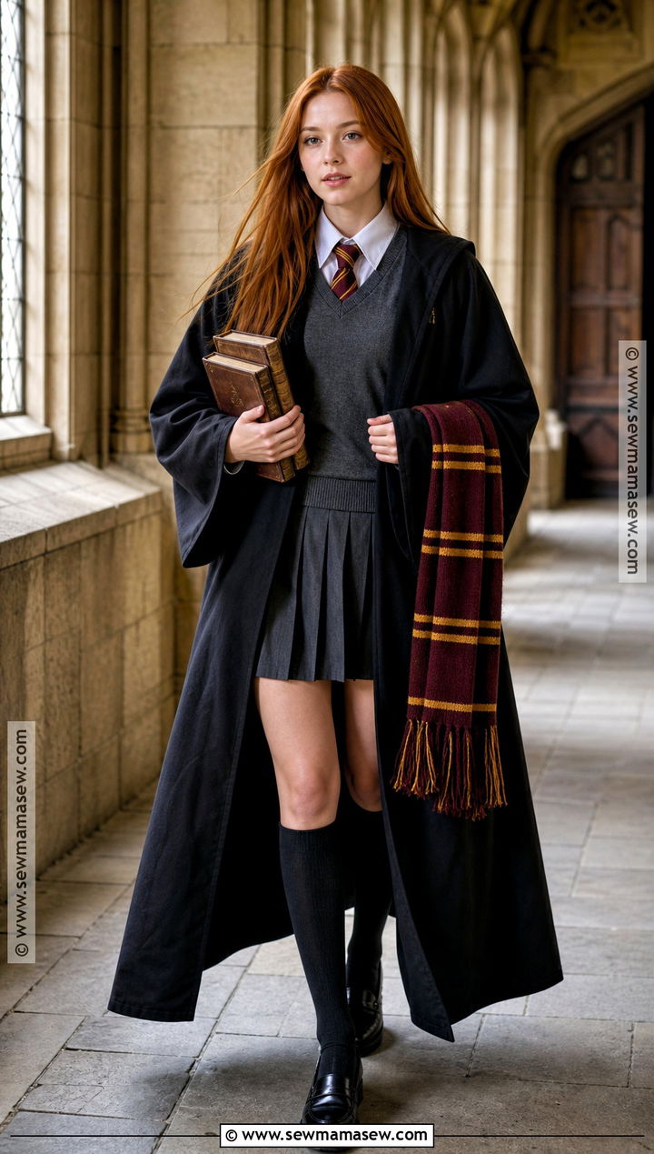 Ginny Weasley Costume With School Robe - 40 red hair costume ideas