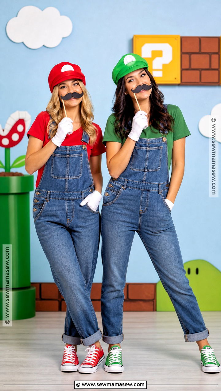 Girl Mario And Luigi Duo Costume - 35 girl duo costumes