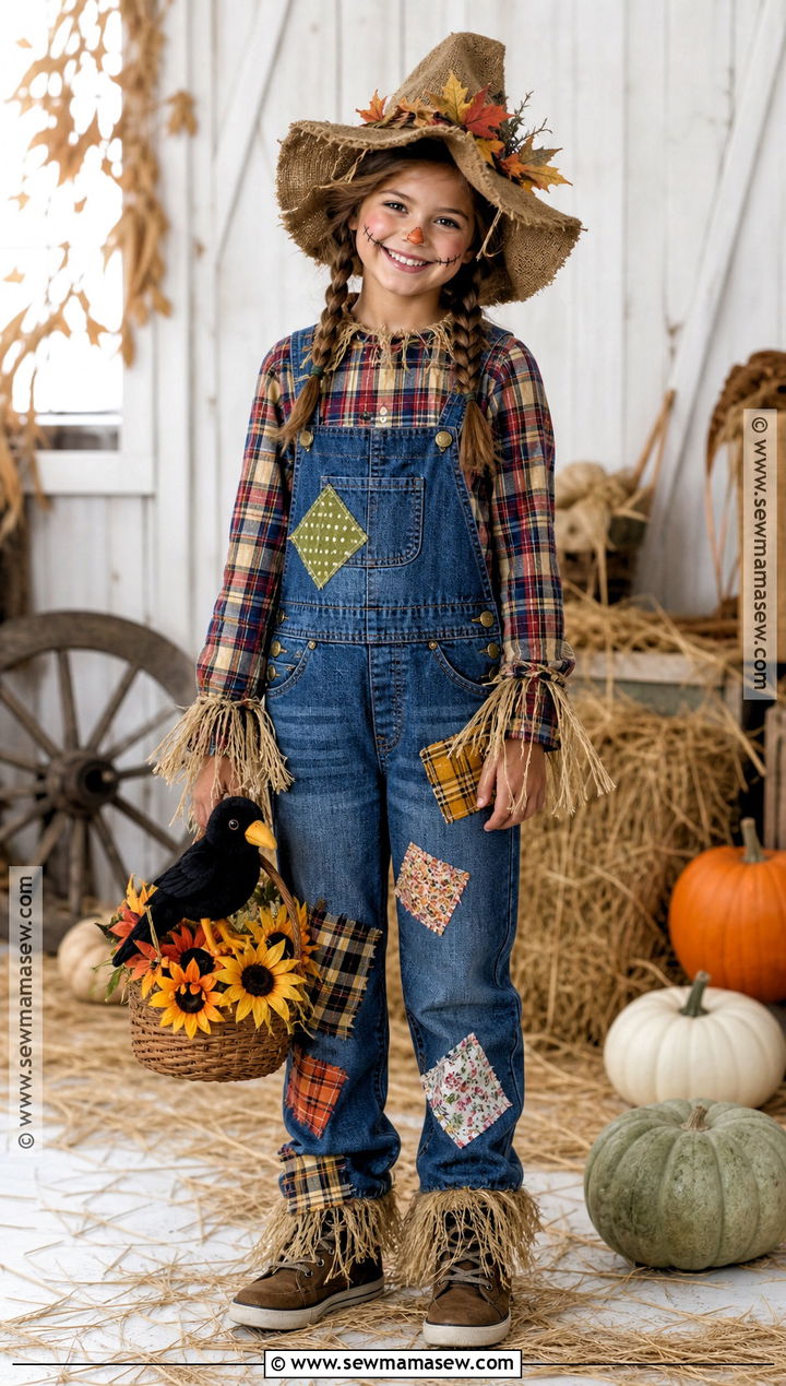 Girl Scarecrow Costume - 40 girl costumes